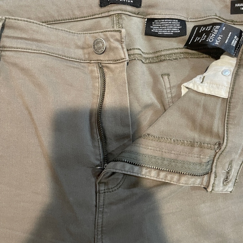 Buffalo David Bitton Tan Slim Jeans